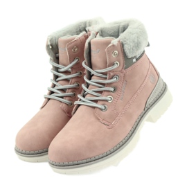 American Club Botas americanas botas botas de inverno 708122 cinza rosa 3 American Club Botas americanas botas botas de inverno 708122 cinza rosa 3