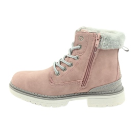 American Club Botas americanas botas botas de inverno 708122 cinza rosa 2
