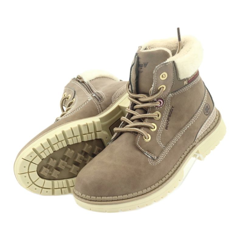 American Club Botas americanas botas botas de inverno 708122 castanho 4