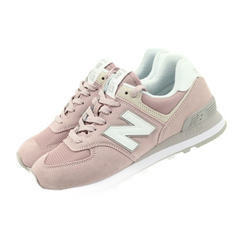 New Balance WL574ESP rosa cinza 4