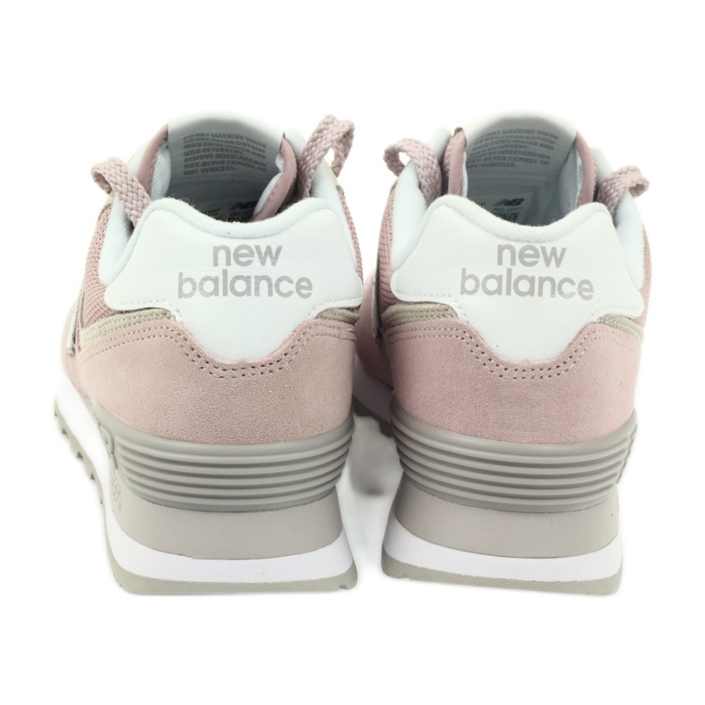 New Balance WL574ESP rosa cinza 3