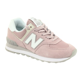 New Balance WL574ESP rosa cinza 1