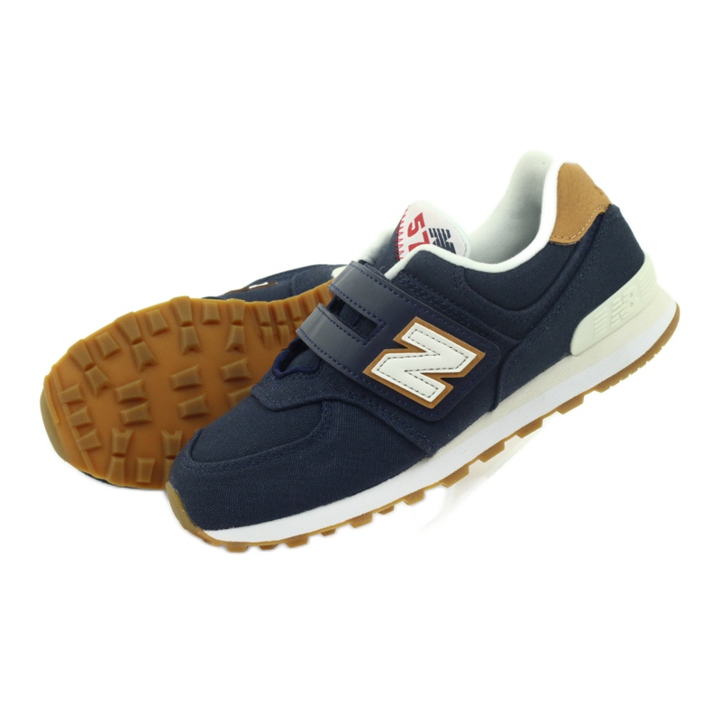 New Balance Novo Saldo YV574T1 azul marinho 5