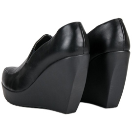 J. Star Salto de cunha preta preto 2