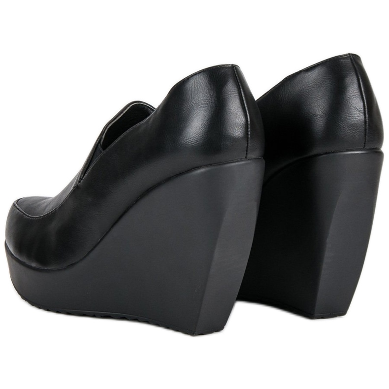 J. Star Salto de cunha preta preto 2