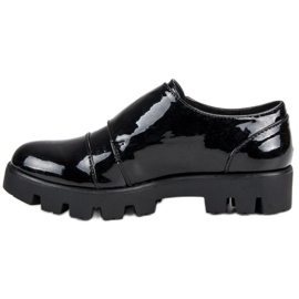 J. Star Sapatos monki lacados preto 1