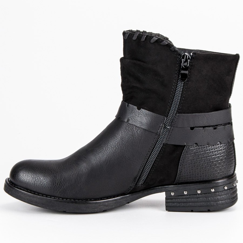 Kayla Botas de trabalhador preto 2