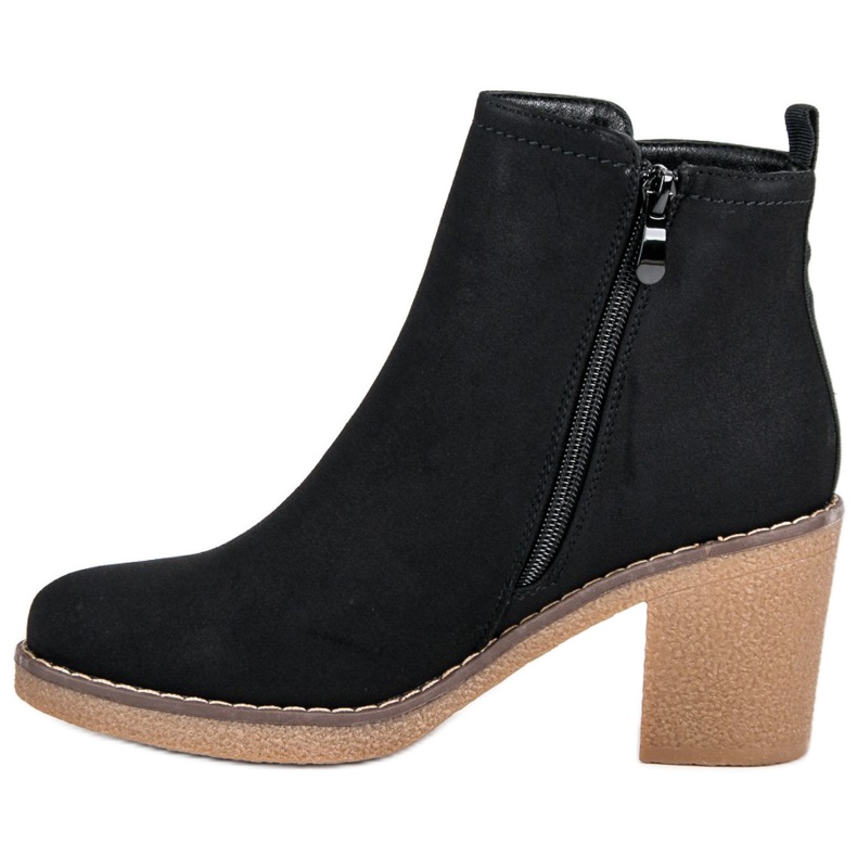 Clowse Botas pretas de outono preto 1