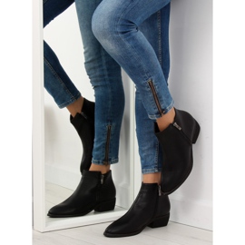 Botas pretas Chelsea para mulheres 9082 pretas preto 1