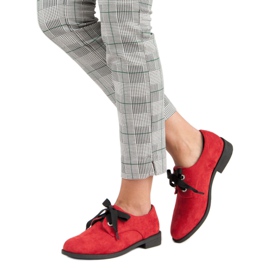 Bestelle Sapatos de camurça vermelha vermelho 1