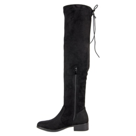 Seastar Botas Pretas Sobre o Joelho preto 1