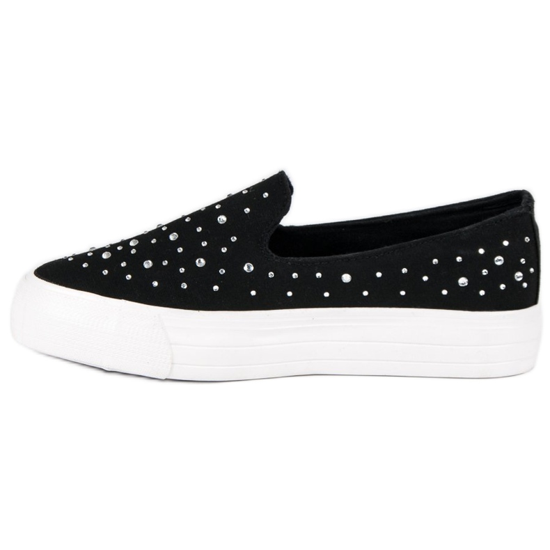 J. Star Tênis Slip-On Pretos 1