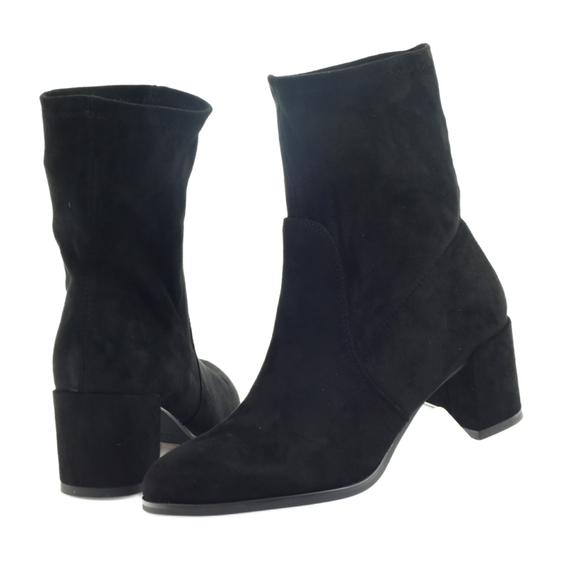 Botas de lycra pretas por Sergio leone preto 4