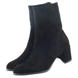 Botas de lycra pretas por Sergio leone preto 3