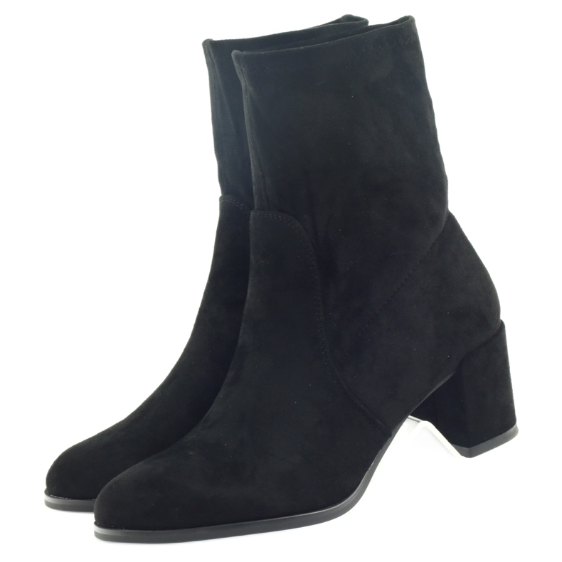 Botas de lycra pretas por Sergio leone preto 3