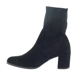 Botas de lycra pretas por Sergio leone preto 2