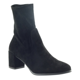Botas de lycra pretas por Sergio leone preto 1