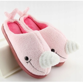 Chinelos femininos rosa DD92 L.PINK 1