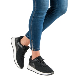Tênis esportivos leves preto 1