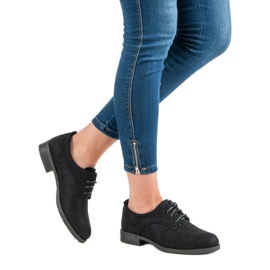 Seastar Sapatos de camurça preto 1