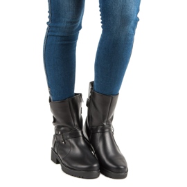 Trabalhadores de botas quentes preto 2 Trabalhadores de botas quentes preto 2