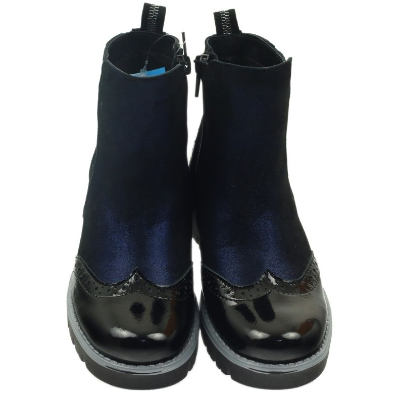 Botas isoladas Ren But 4379 azul marinho preto azul-marinho 3