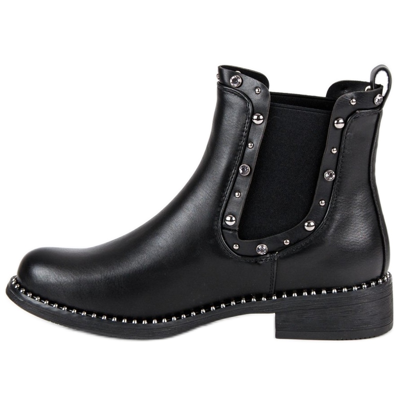 Erynn Botas Rock Boot Jodhpur preto 1