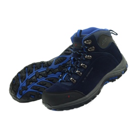 Botas com membrana MT TREK 013 preto azul marinho 4