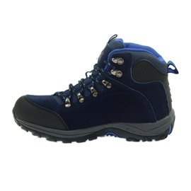 Botas com membrana MT TREK 013 preto azul marinho 2