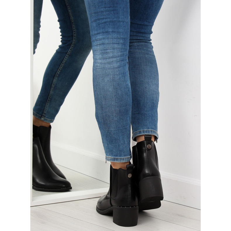 Botas pretas Chelsea, pretas 8932 pretas preto 1