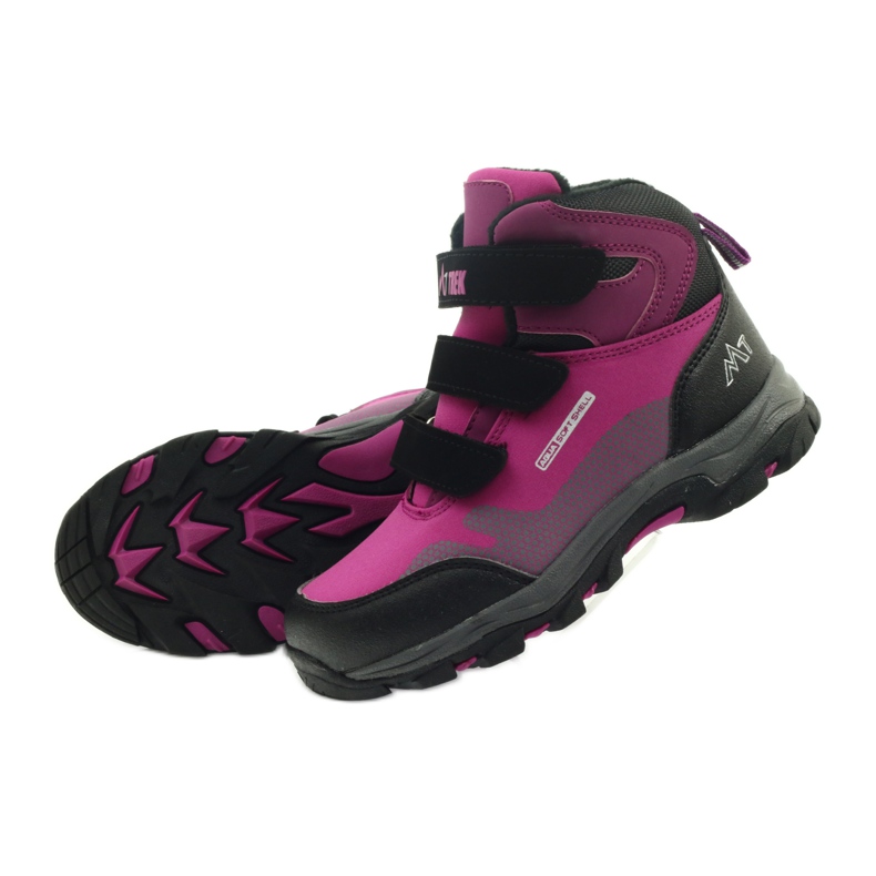 Mttrek Botas de velcro MT TREK 011 fúcsia preto tolet rosa 5