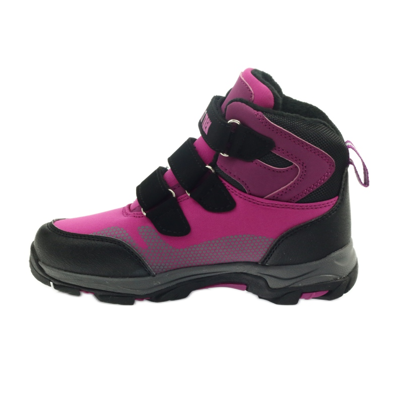 Mttrek Botas de velcro MT TREK 011 fúcsia preto roxo rosa 2