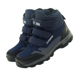 Mttrek Botas de velcro MT TREK 012 azul marinho preto azul-marinho 4