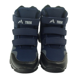 Mttrek Botas de velcro MT TREK 012 azul marinho preto 3