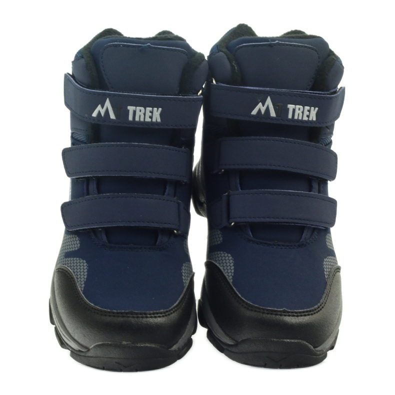 Mttrek Botas de velcro MT TREK 012 azul marinho preto 3
