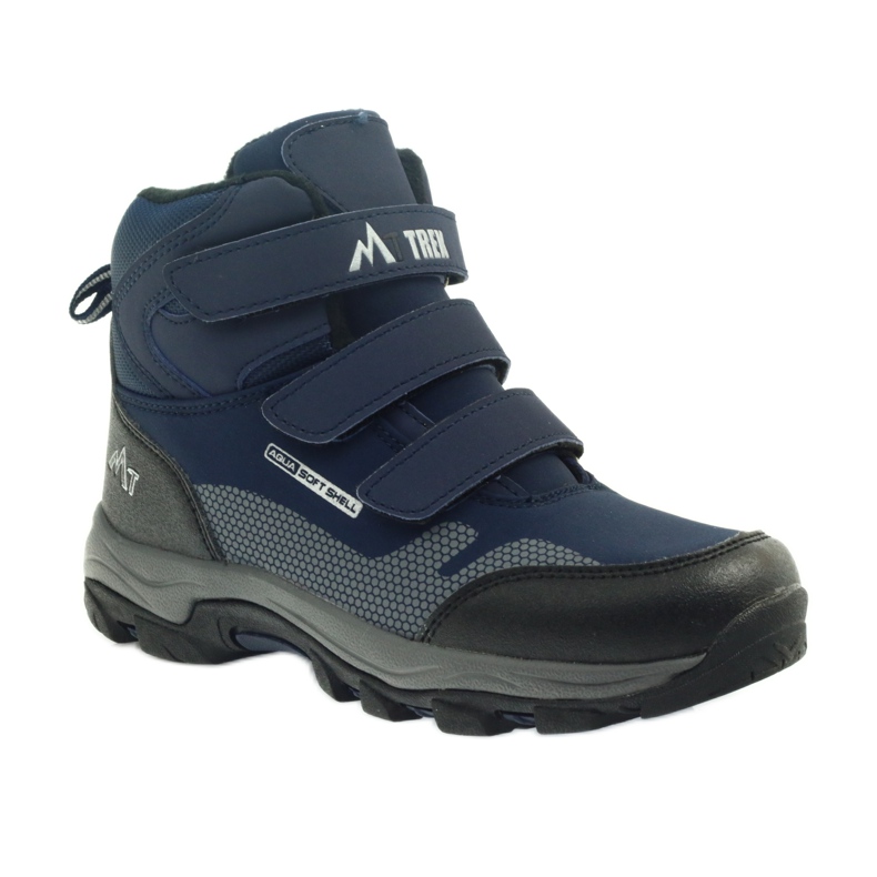 Mttrek Botas de velcro MT TREK 012 azul marinho preto 1