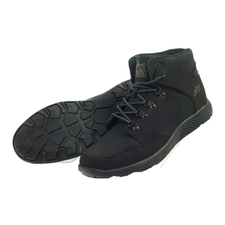 Mttrek Sapatos esportivos masculinos High 011 Black preto 4
