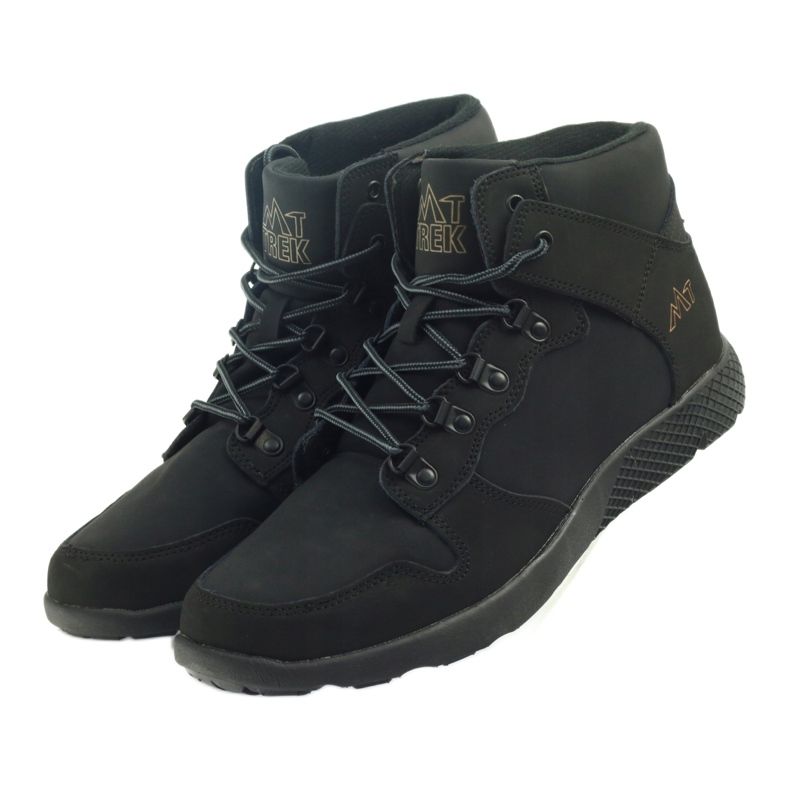 Mttrek Sapatos esportivos masculinos High 011 Black preto 3
