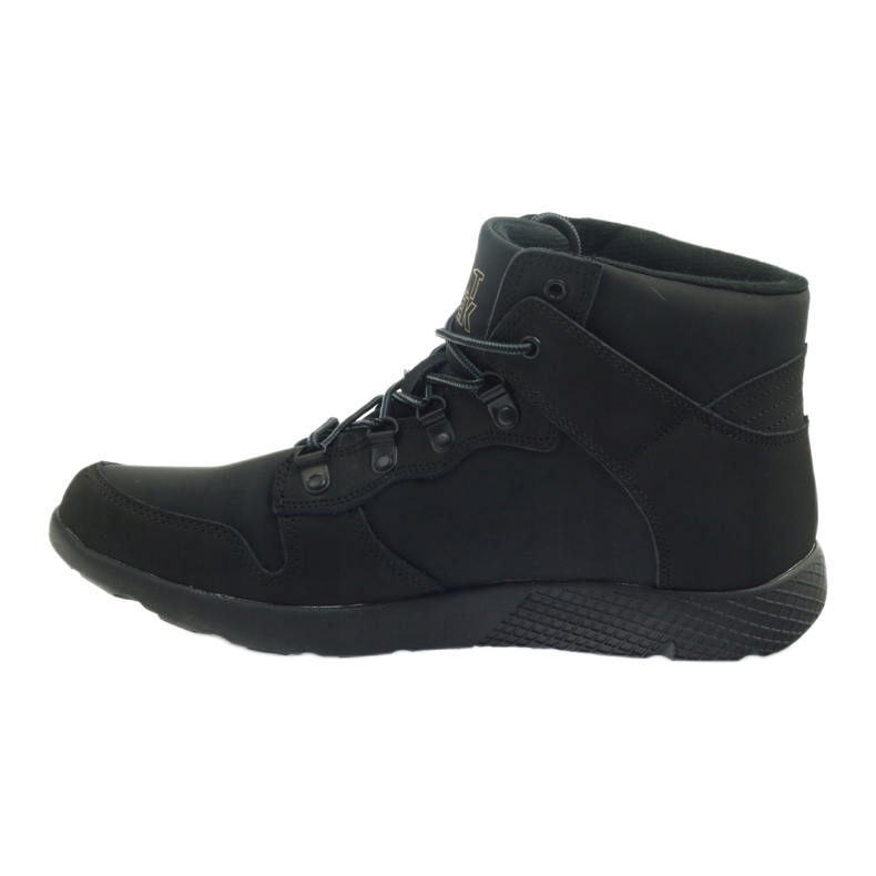 Mttrek Sapatos esportivos masculinos High 011 Black preto 1