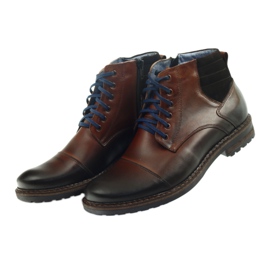Botas masculinas marrons Nikopol 683 castanho 4