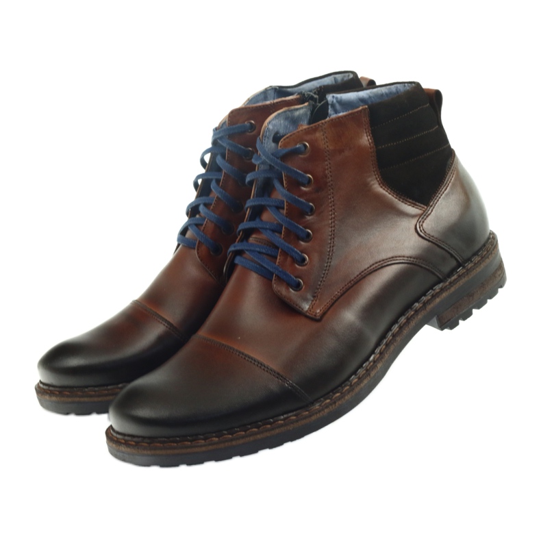 Botas masculinas marrons Nikopol 683 marrom 3