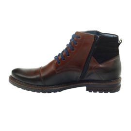 Botas masculinas marrons Nikopol 683 castanho 2