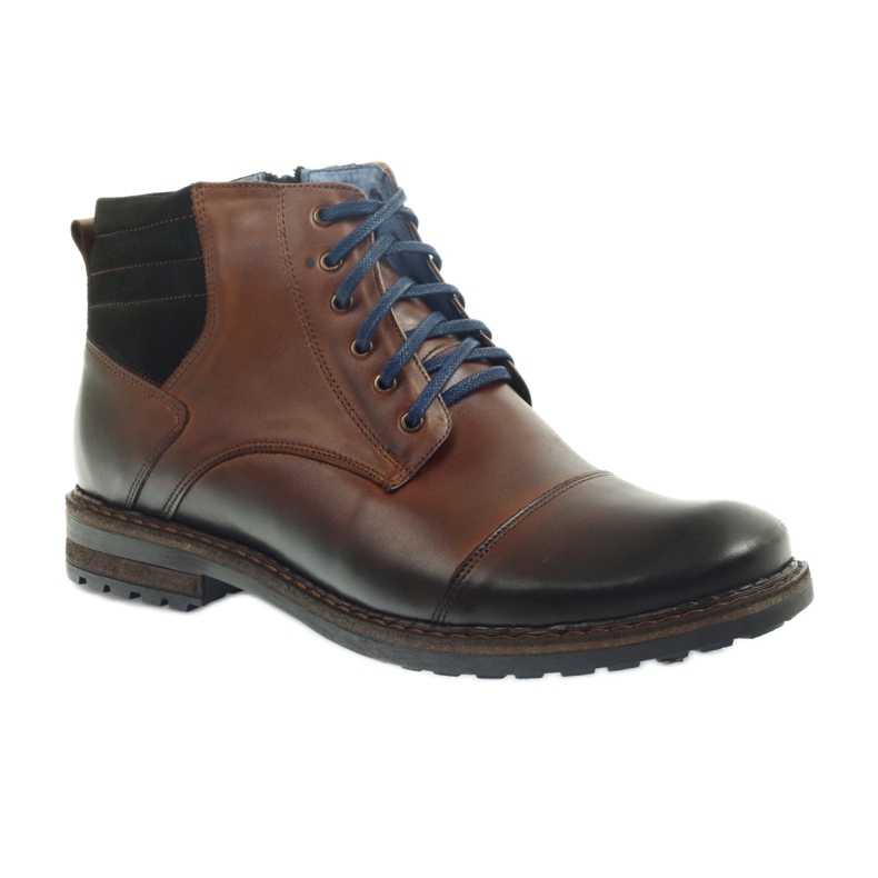 Botas masculinas marrons Nikopol 683 castanho 1