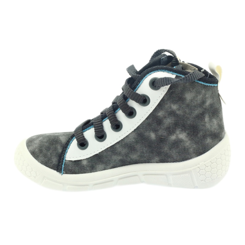 Sapatos infantis Befado, sapatilhas, chinelos 547x001 branco azul cinza 2