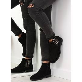 Botas pretas Chelsea para mulheres 108-107 pretas preto 1