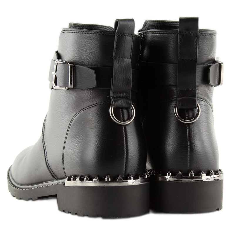 Botas femininas pretas G-168-1 pretas preto 2
