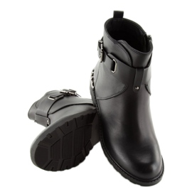 Botas femininas pretas G-168-1 pretas preto 1