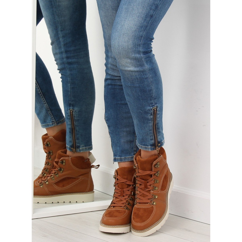 Botas femininas marrons 769-PA Camel marrom 1