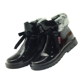 American Club Botas americanas botinhas botas de inverno 18015 preto 3