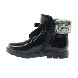 American Club Botas americanas botinhas botas de inverno 18015 preto 2